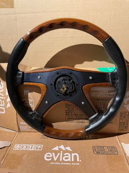 クリスマスセール‼️ ナルディーウッドステアリング - メルカリ