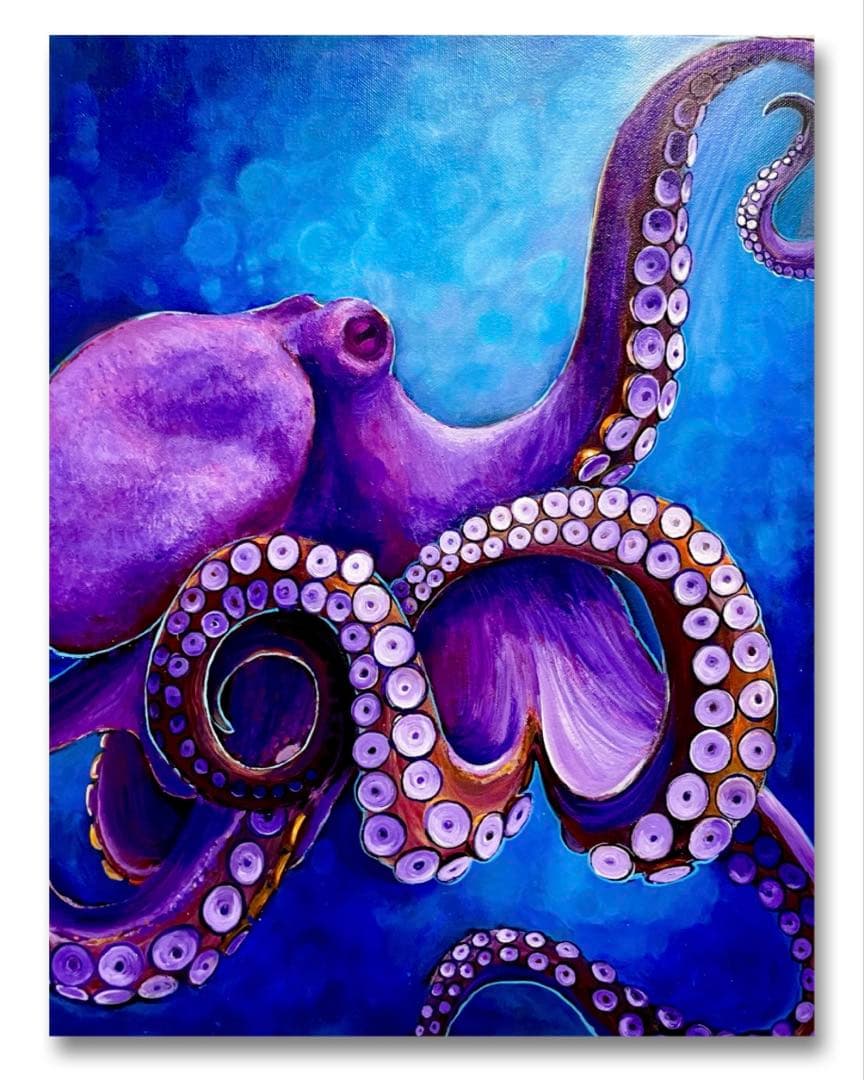 タコの絵画 - メルカリ