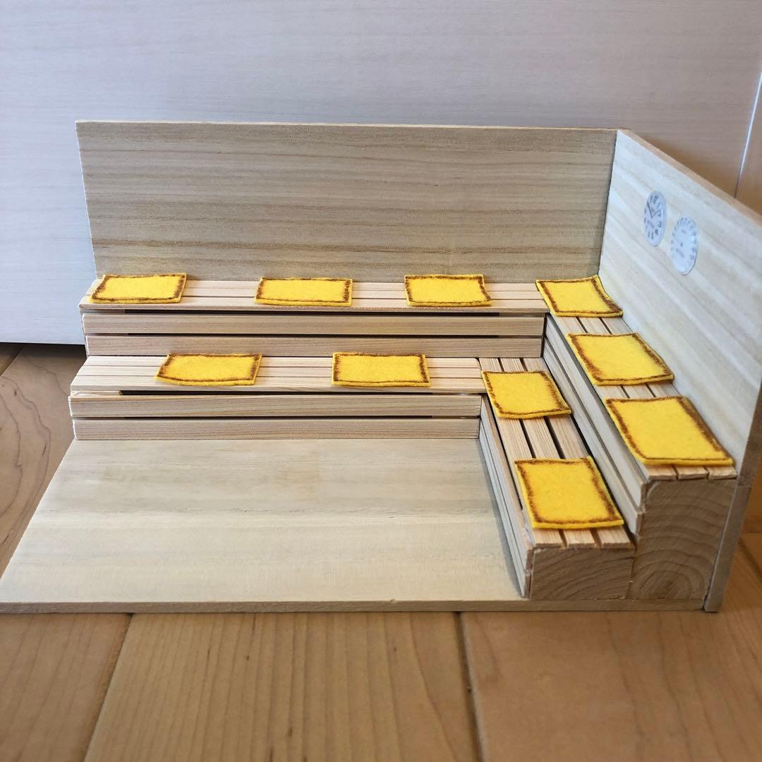 檜香る！ どうぶつサウナ サウナ室 ミニチュア ジオラマ サウナキット