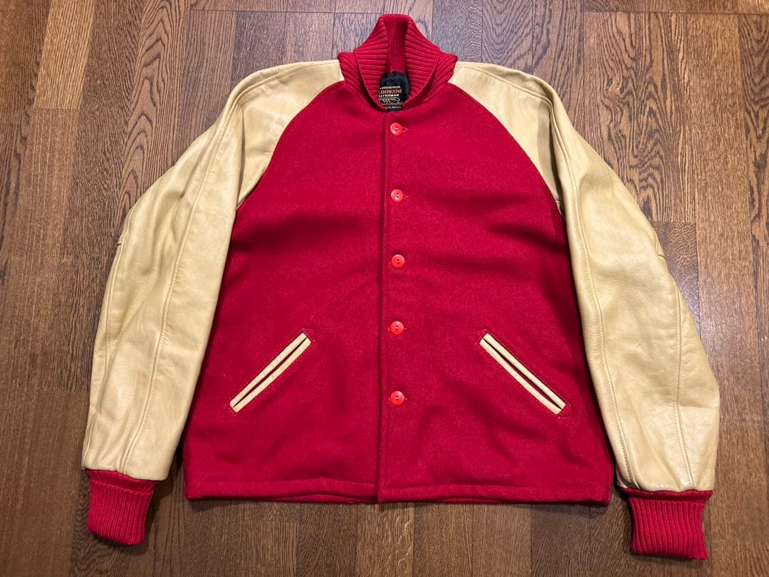 SKOOKUM ショートアワードジャケット サイズ40 スタジャン SKOOKUM（スクーカム） スタジャン 「別注」「SKOOKUM」スタジアム