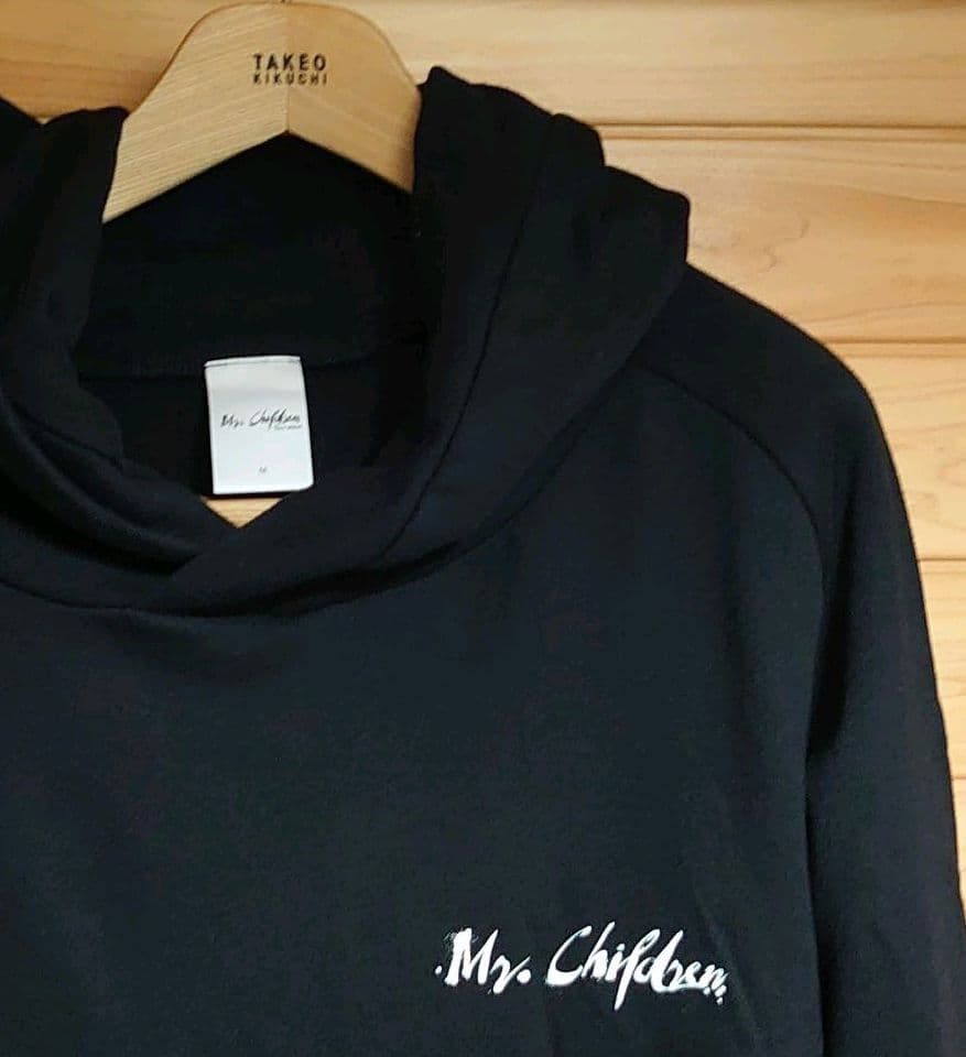 Mr.Childrenミスチル「重力と呼吸」ツアーオフィシャルパーカー黒