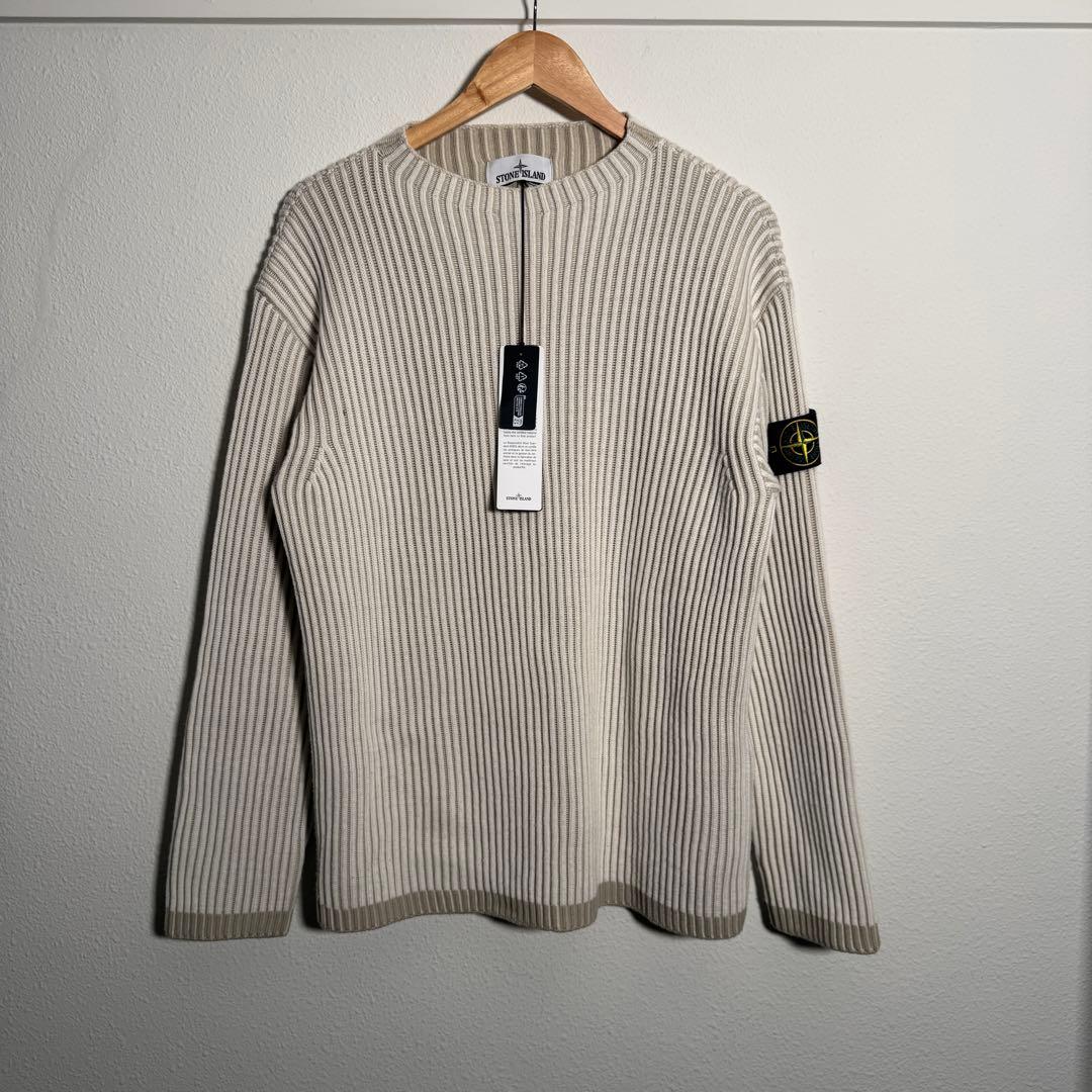 STONE  フルリブRWSウールセーター STONE ISLAND フルリブRWSウールセーター - メルカリ
