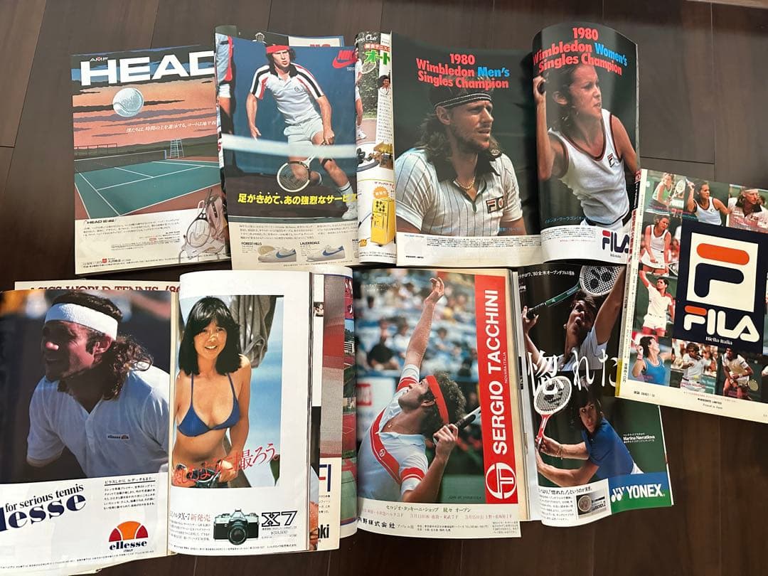 激レア！ テニスマガジン♪(1980年1月号〜12月号)12冊セット - メルカリ