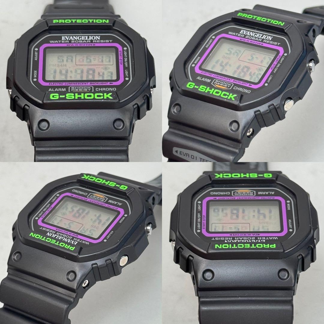 極美品 G-SHOCK DW-5600VT シンエヴァコラボモデル 初号機ver - メルカリ