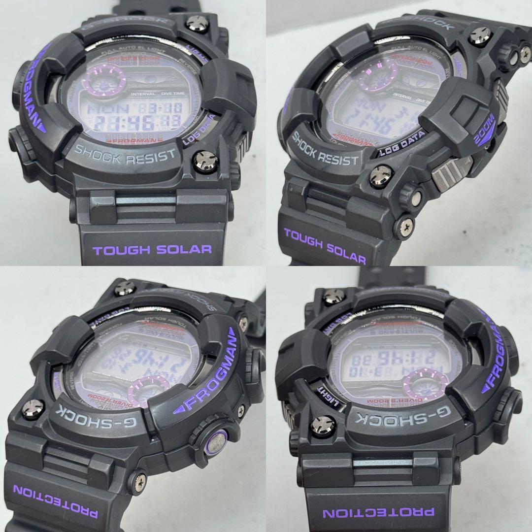 極美品G-SHOCK GWF-1000BP フロッグマン 電波ソーラー パープル - メルカリ