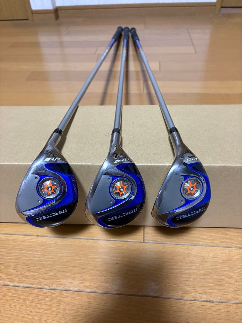 【美品】マグレガー ユーティリティ（20.23.26度） 3本セット カーボンR ユーティリティー マグレガー マックテック NV G ユーティリティ