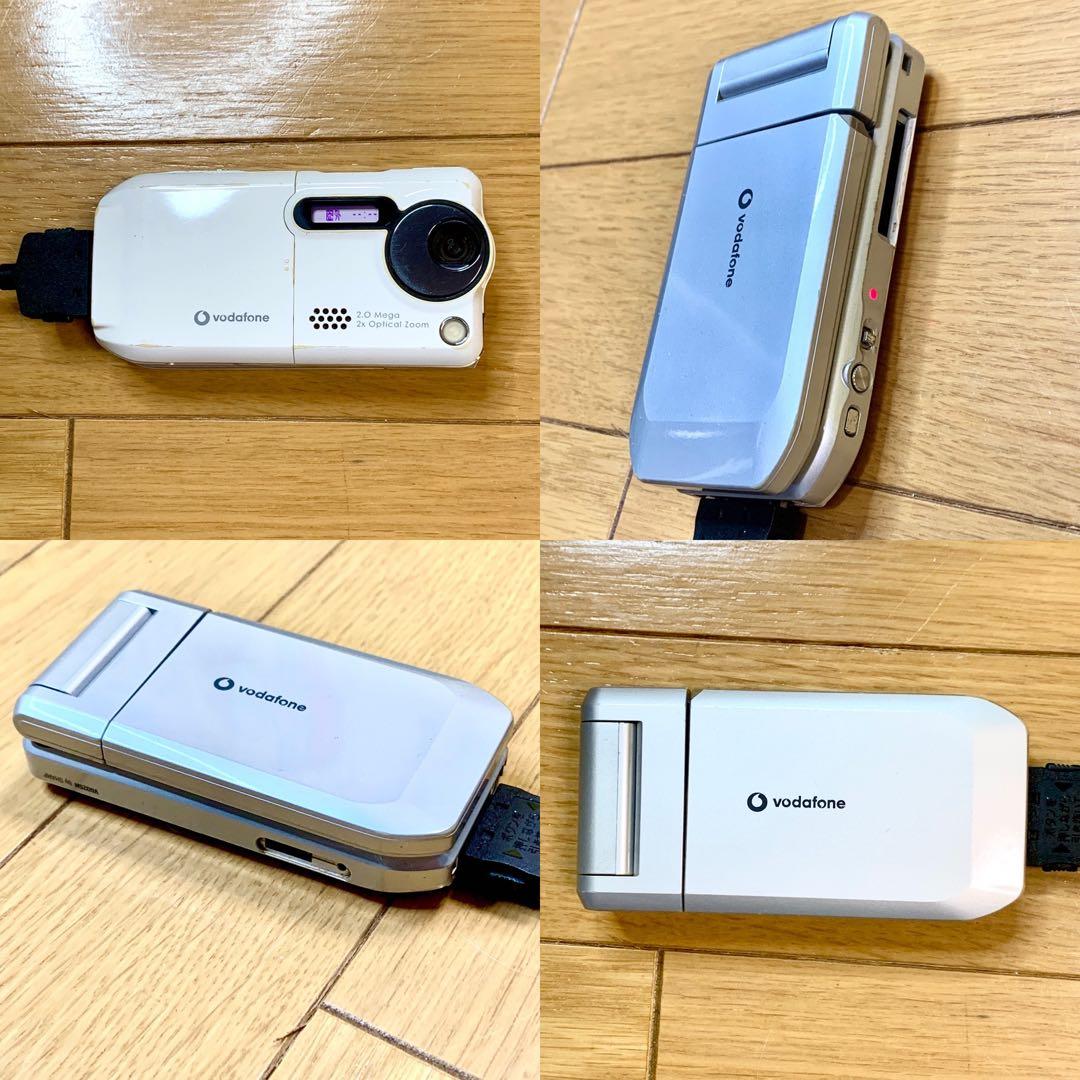 レア Vodafone V602SH シルバー J-SH53 ピンク 充電器付き - メルカリ