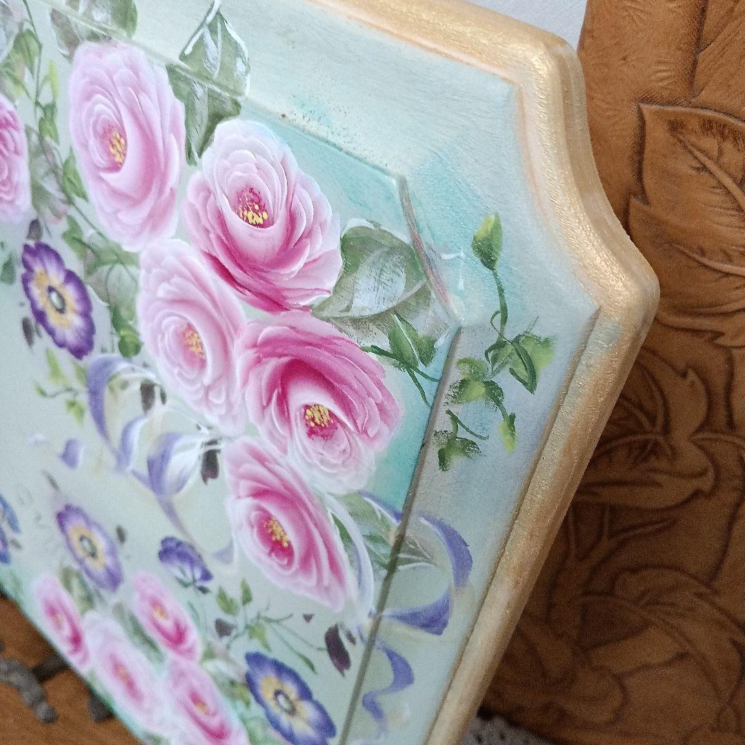 新 デザインハンドメイド・手芸 - トールペイント作品 ヴィオラ様専用です