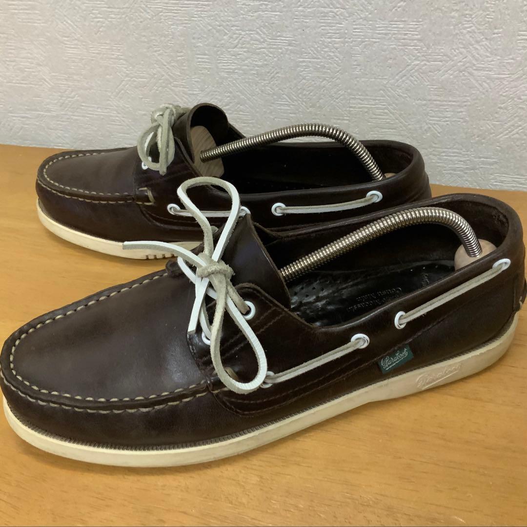 名作 パラブーツ × ビームス デッキシューズ 8(26.5〜27.5cm)