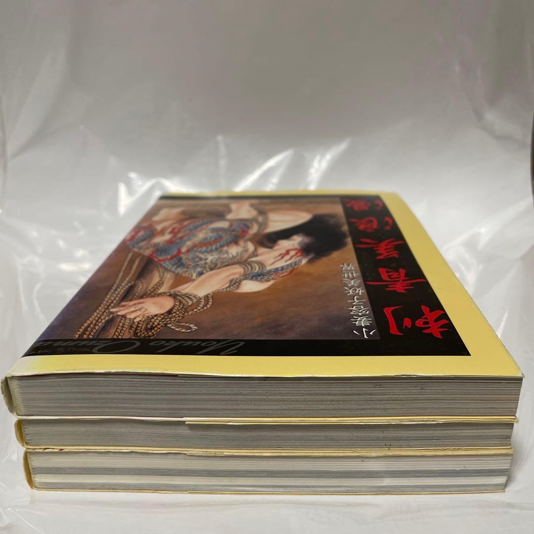 刺青美浪漫 小妻容子妖美世界、刺青美愛惜、秘婉 女の嬌羞美を極める　3冊セット