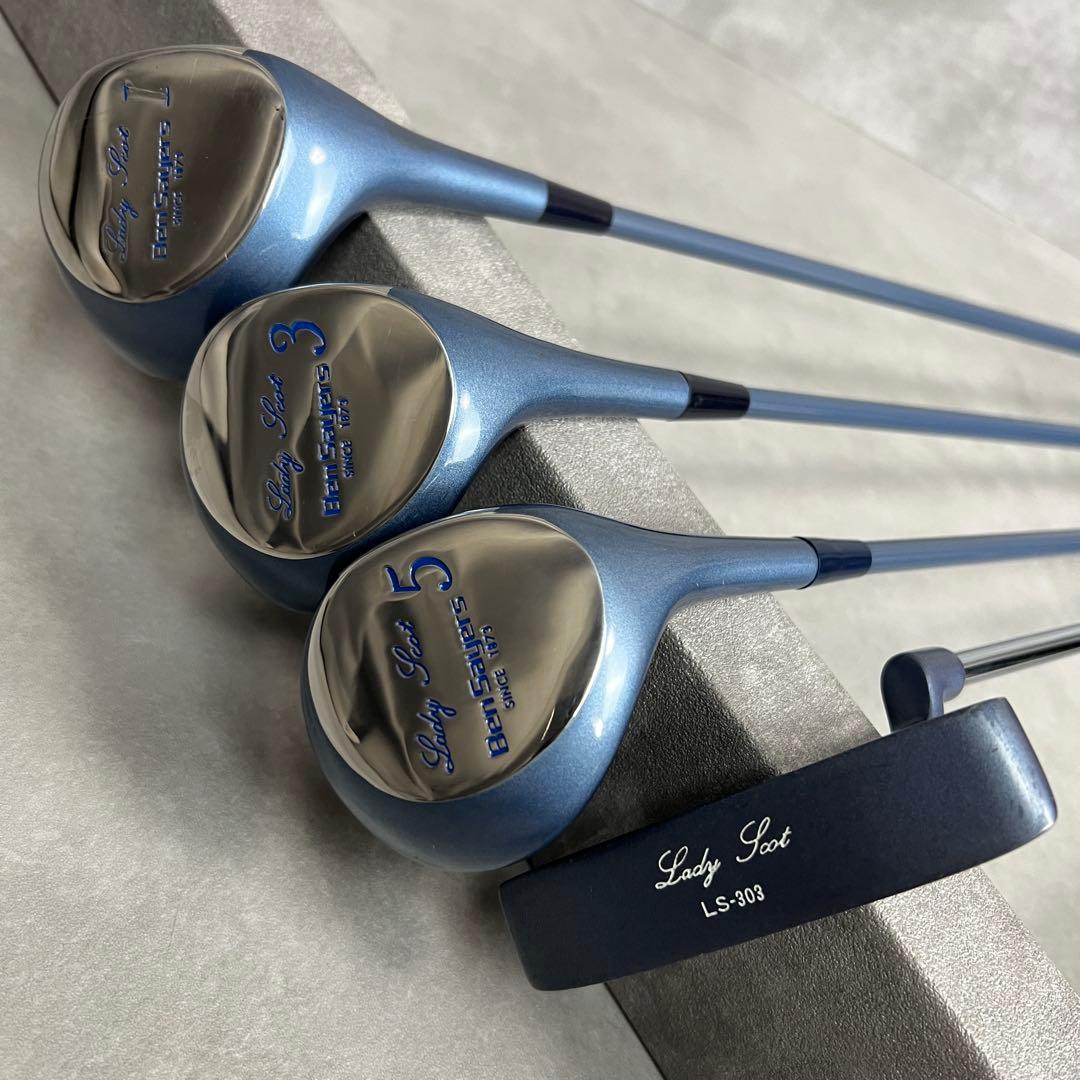 初心者おすすめ レディースゴルフ11セット ベンセイヤー 右 L クラブケース