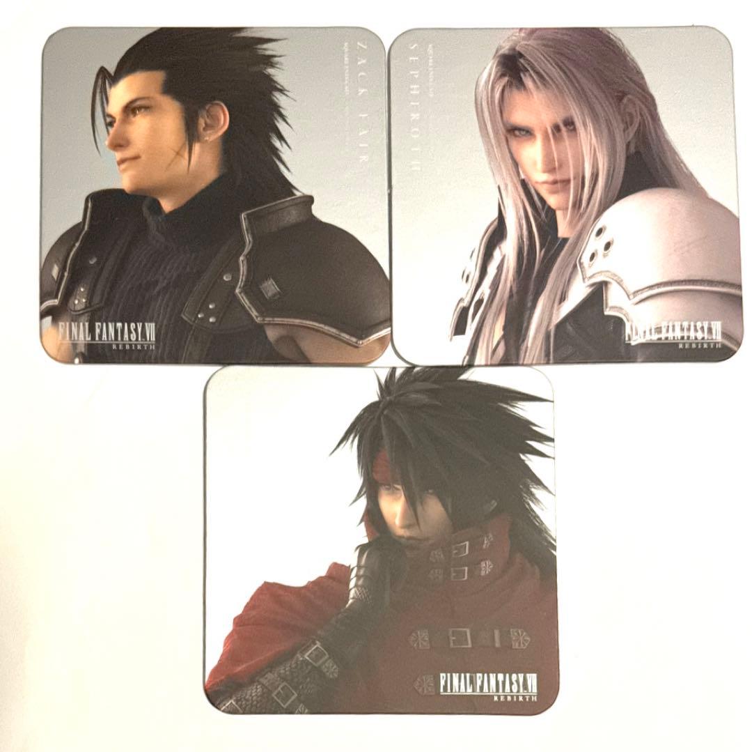 FF7 コースター ザックス セフィロス ヴィンセント - メルカリ