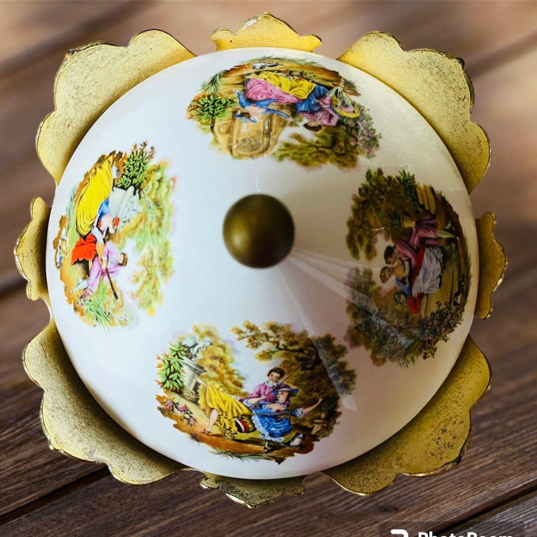 Sankyo オルゴール 陶器製メリーゴーランド - メルカリ