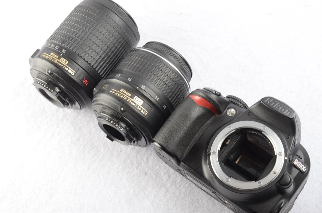 Nikon D3100 ダブルズームキット 《元箱付き》