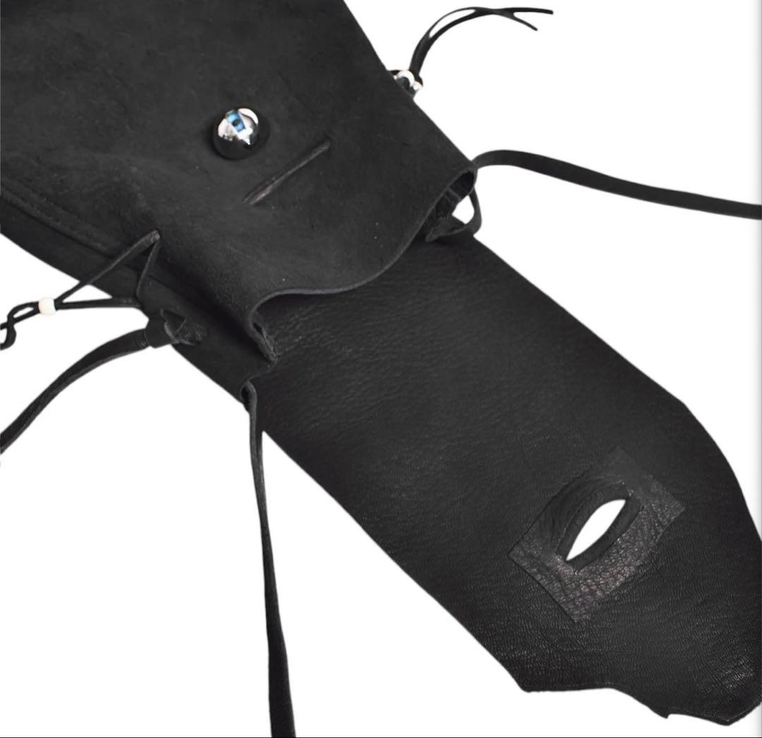 UNDERCOVER 25SS サードアイ スエードショルダーバッグ ポーチ