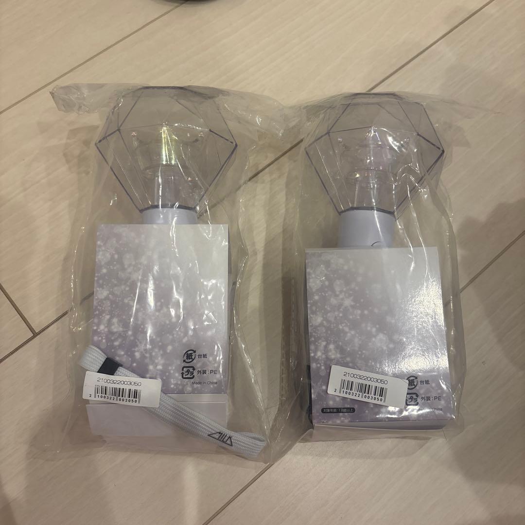 M!LK ペンライトミラクラスタルスティック2 2本セット - メルカリ