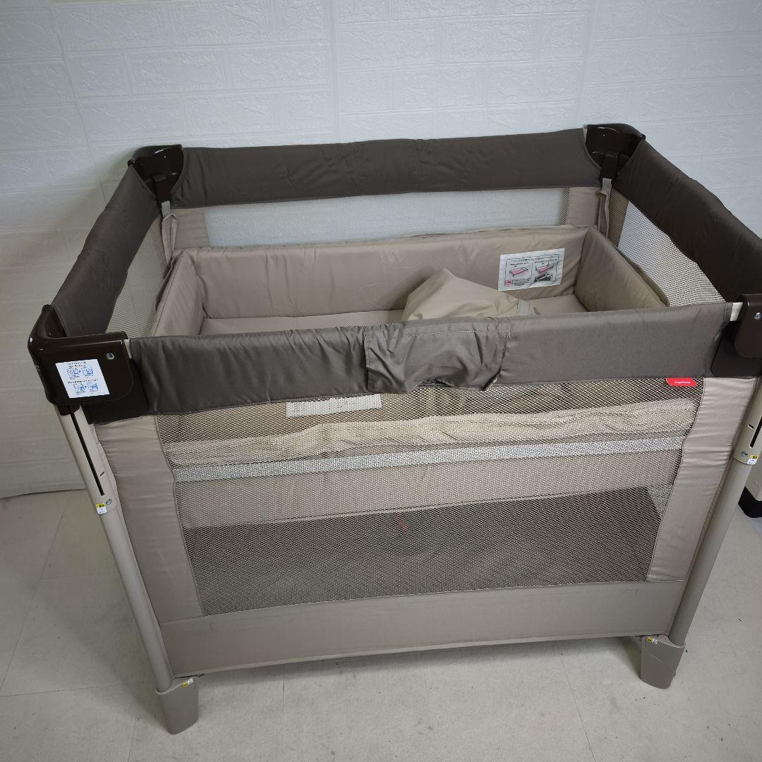 美品 Aprica(アップリカ) ココネルエアー ベビーベッド - メルカリ