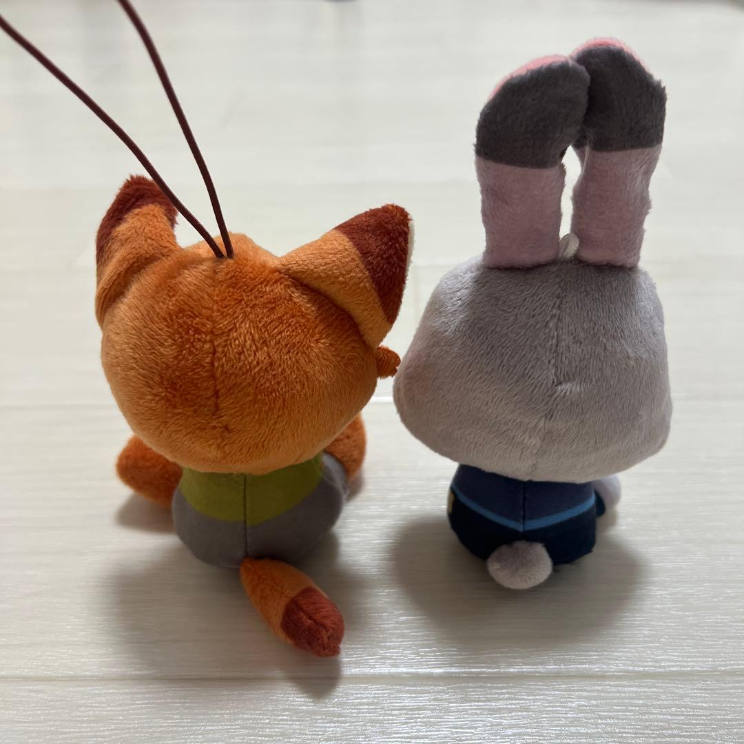 ニック・ワイルド＆ジュディ・ホップス ぬいぐるみセット - メルカリ