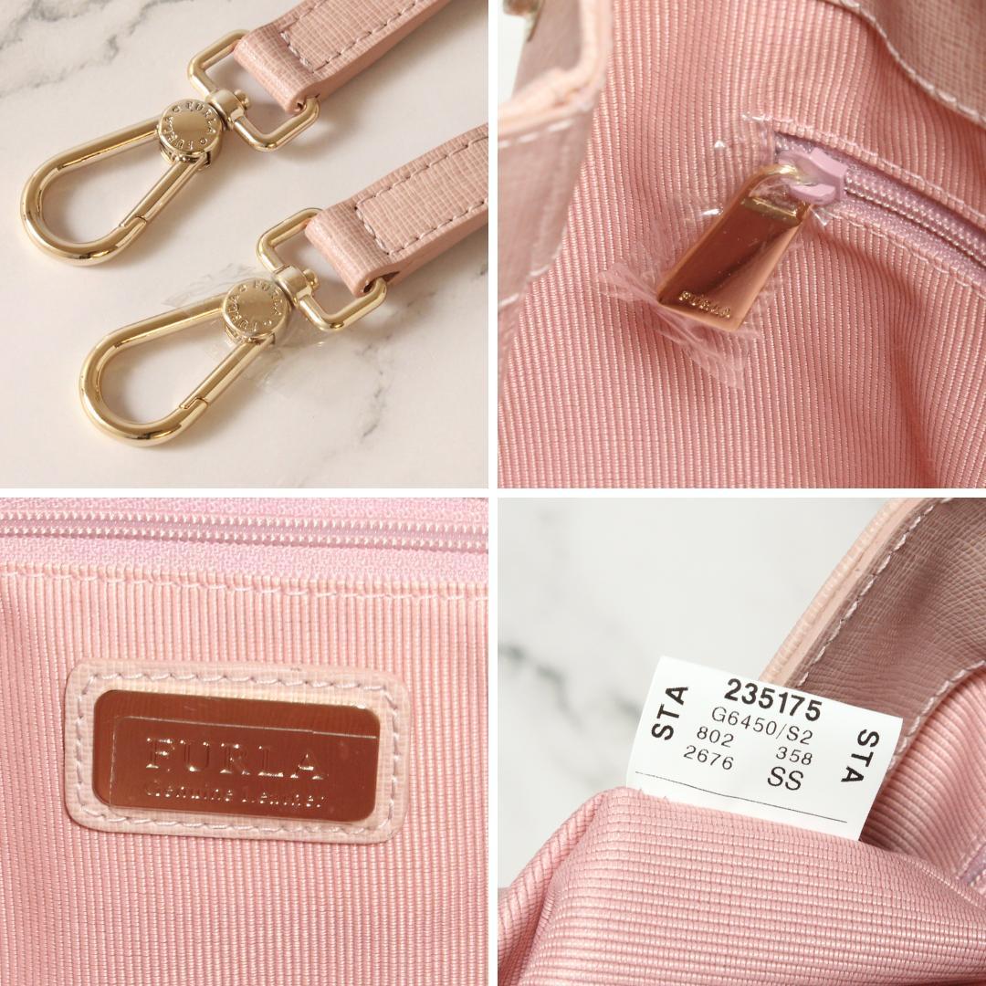 ✨極美品✨ フルラ LINDA トートバッグ 肩掛け 2way くすみピンク