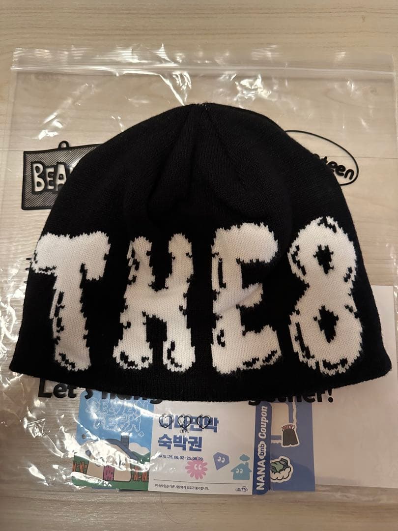 NANA民泊 THE8 ビーニー ニット帽 SEVENTEENミンハオ ミョンホ - メルカリ
