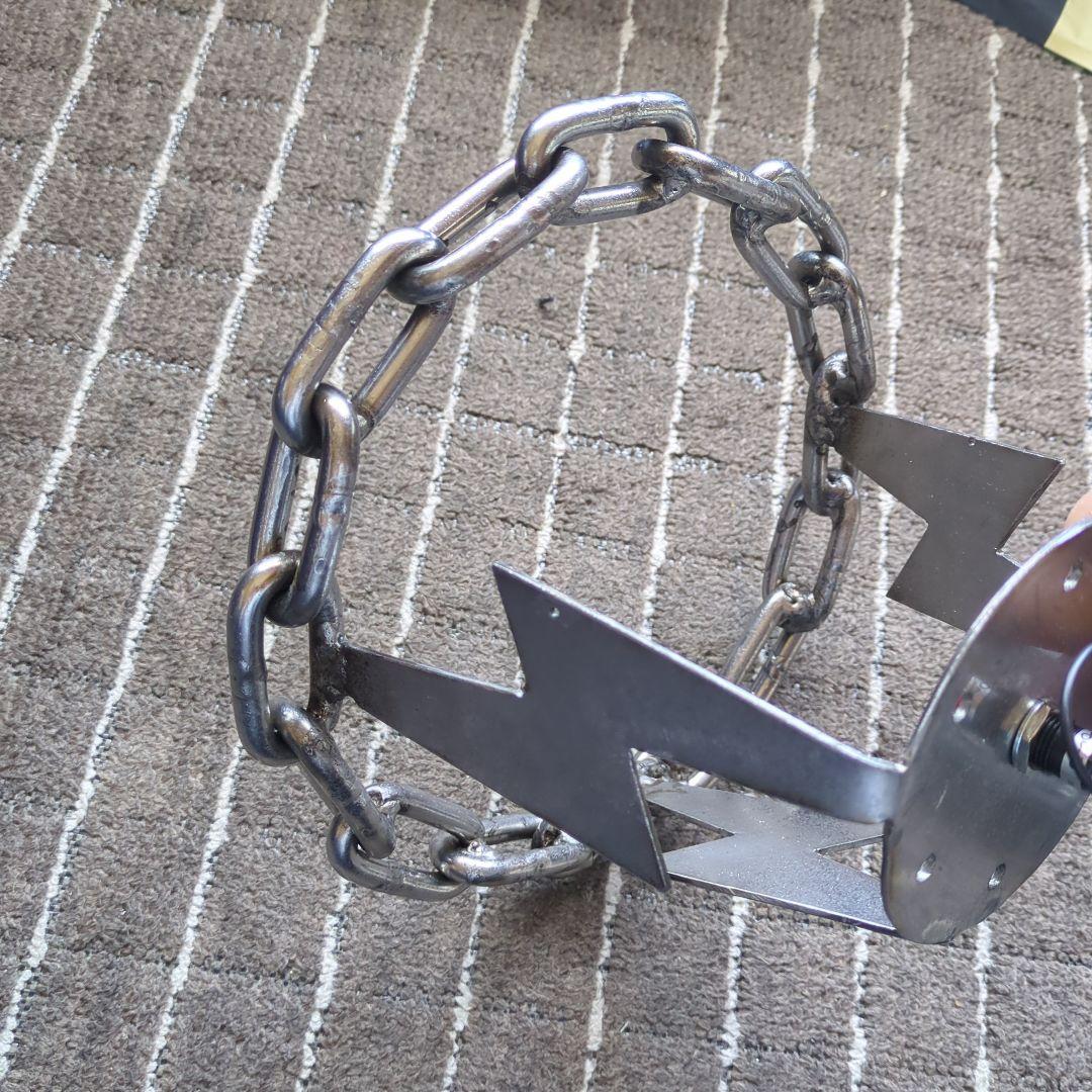 チェーンステアリング8インチカミナリマッドマックスローライダー