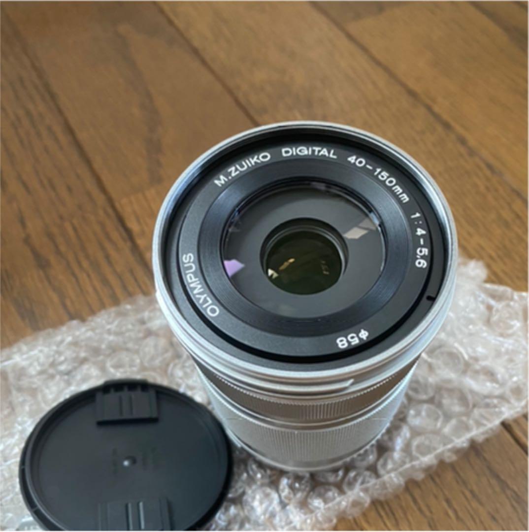 【新品】M.ZUIKO 40-150mm F4.0-5.6 R、フィルター付き！