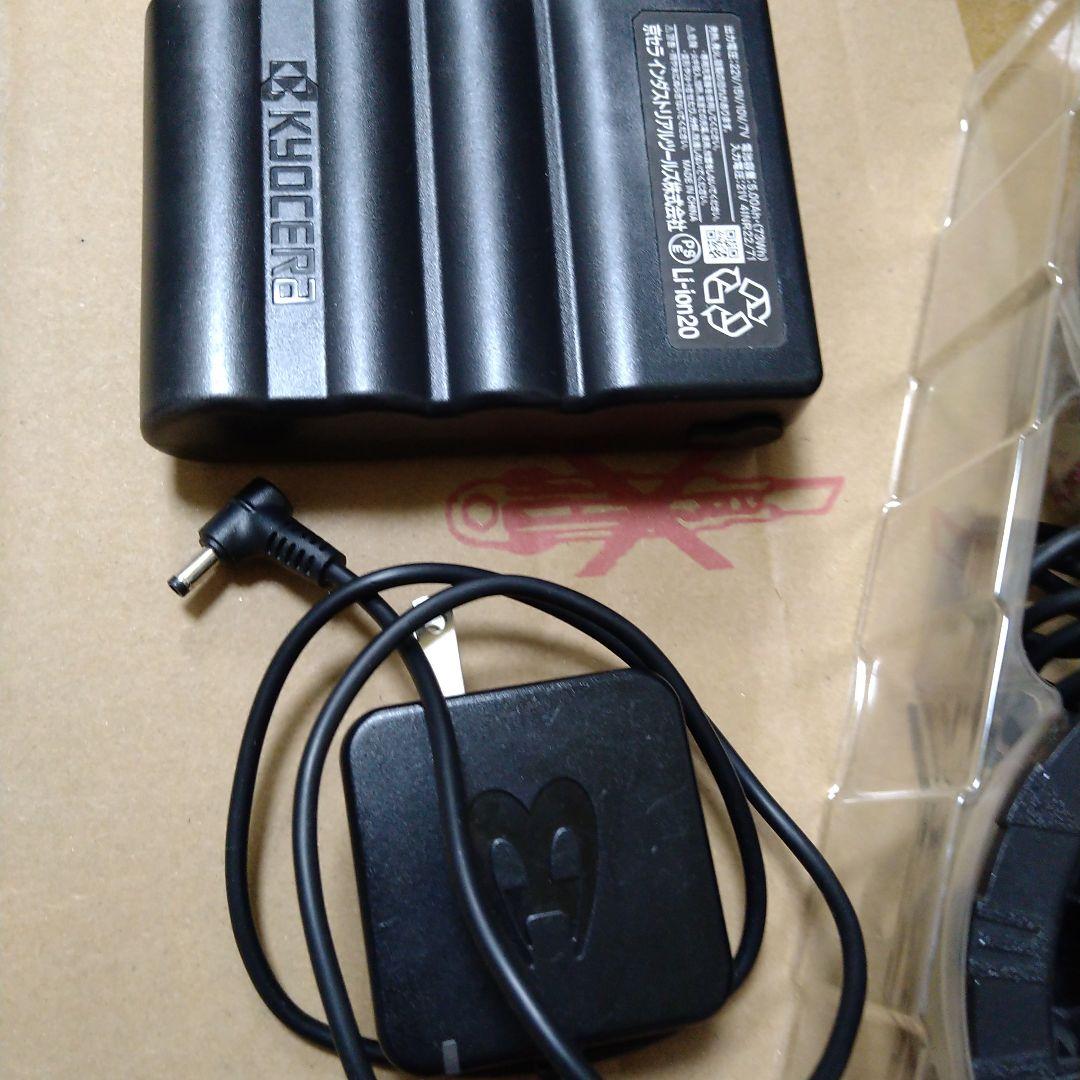 AIRCRAFT 24年 22V ファン 充電器セット BURTLE