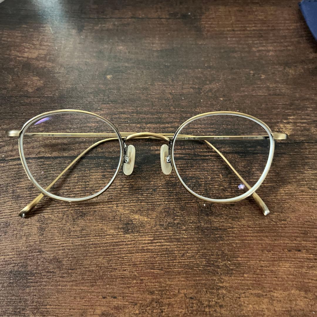 金子眼鏡 VINTAGE KV-78L ATGアンティークゴールド - メルカリ