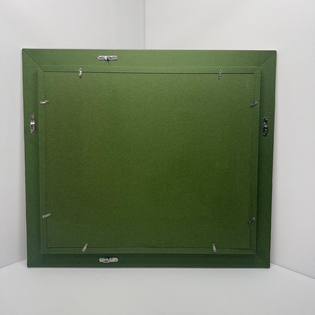 美品】 油彩絵画 同志社 arte mondo 弦城 IV 額縁 銀 F8