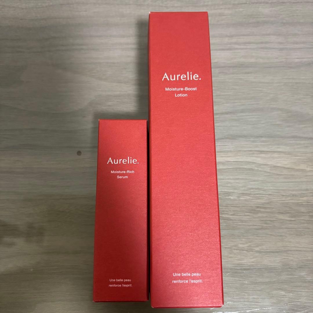 オレリーモイストブーストローション&リッチセラム 試してみた】オレリー モイスチャーブーストローション Aurelie.の効果