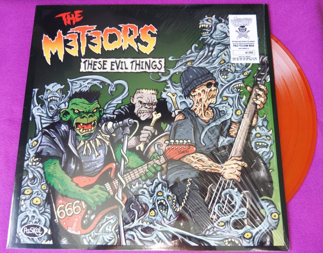 限定300枚】METEORS / THESE EVIL THINGS レコード