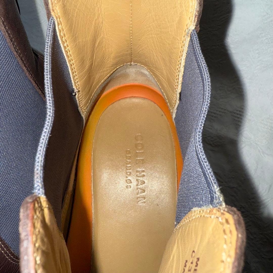 コールハーン　チェルシーブーツ　サイドゴア　US9.5　27.5cm