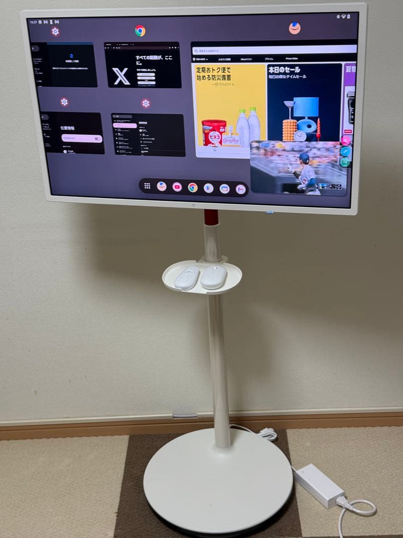 KTC MegPad 32型 4K UHD 移動式スマートタッチモニター - メルカリ