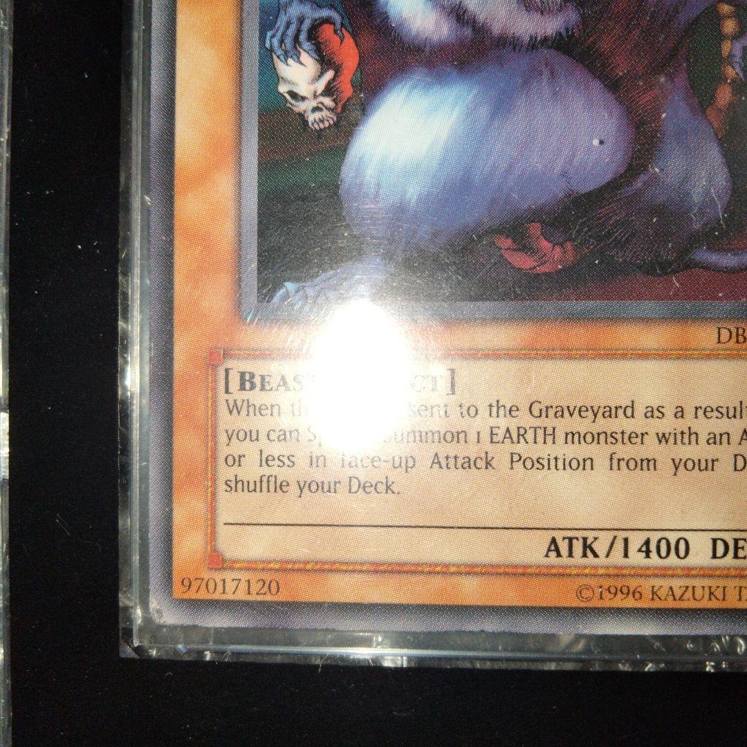 ネーム エラー 巨大ネズミ 黒き森のウィッチ エラーカード 初期 遊戯王