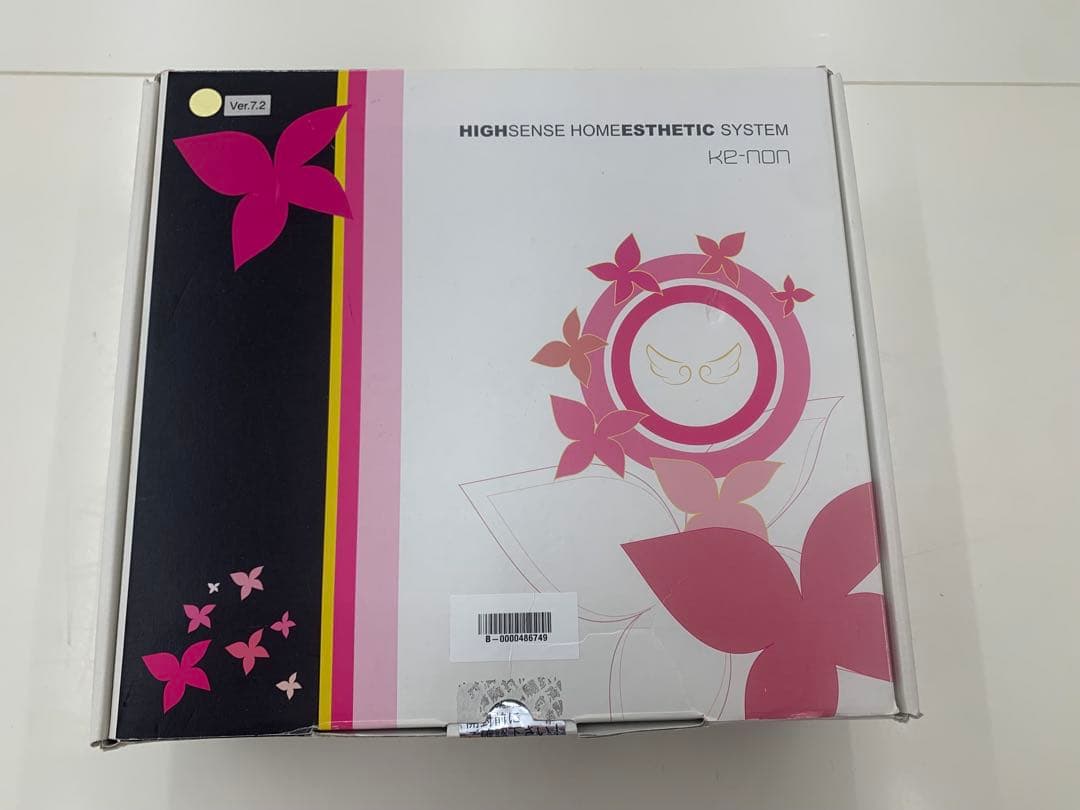 家庭用脱毛器「ケノン（ke-non）」Ver.7.2 NIPL-2080 NIPL-2080-KEPG 極短USPL発光方式 光美容器 KE-NON（ケノン） ピンク