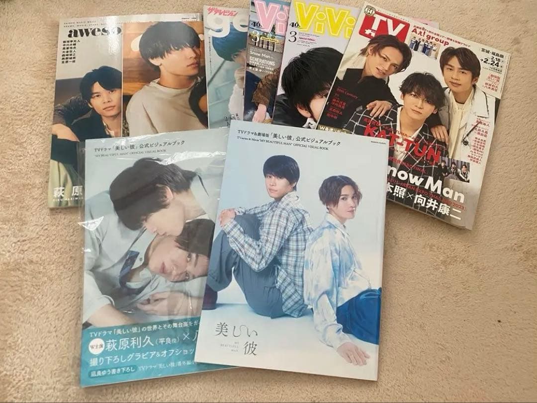 美しい彼 DVD全巻、雑誌、グッズセット バラ売り 値段交渉可能