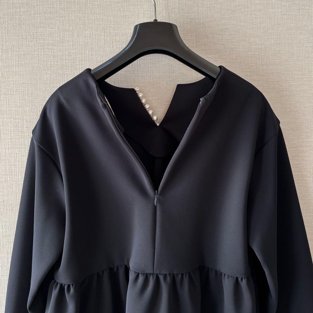 美品✨ユナイテッドアローズ SPONGY パールモチーフブラウス36