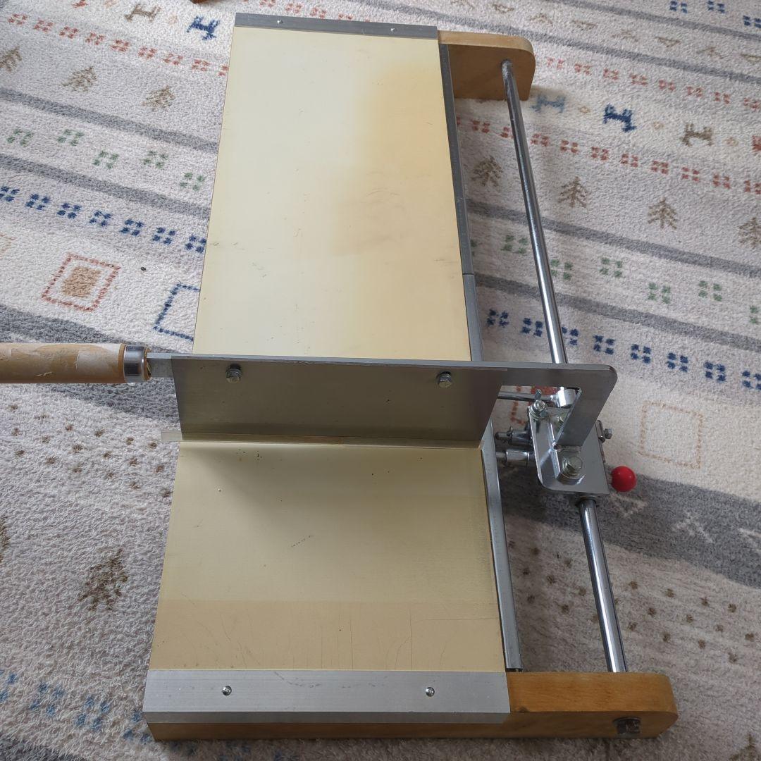 大型麺切りカッター 麺切り包丁 900mm×270mm