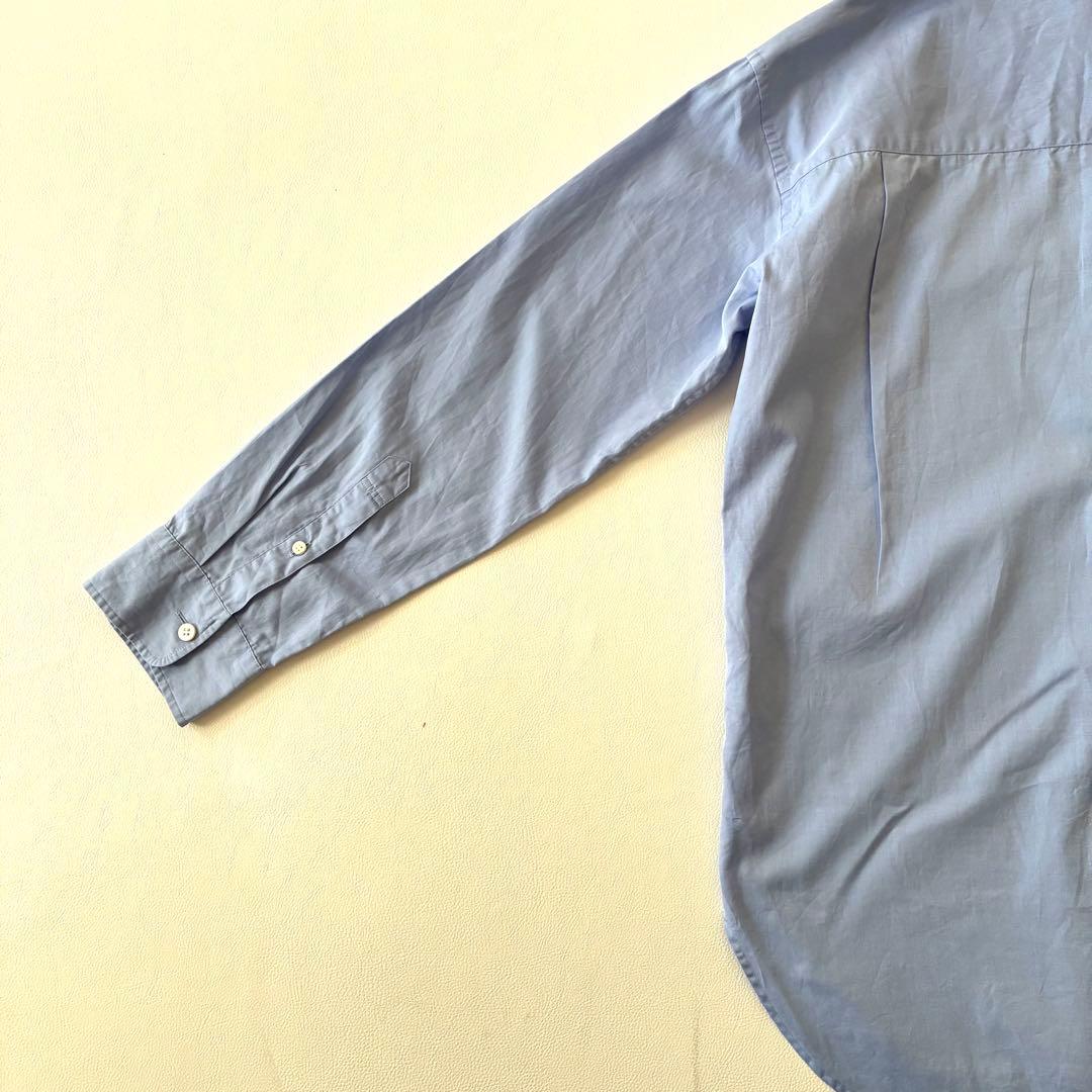 2023年製】ドゥーズィエムクラス コットンベーシックブルーシャツ 長袖