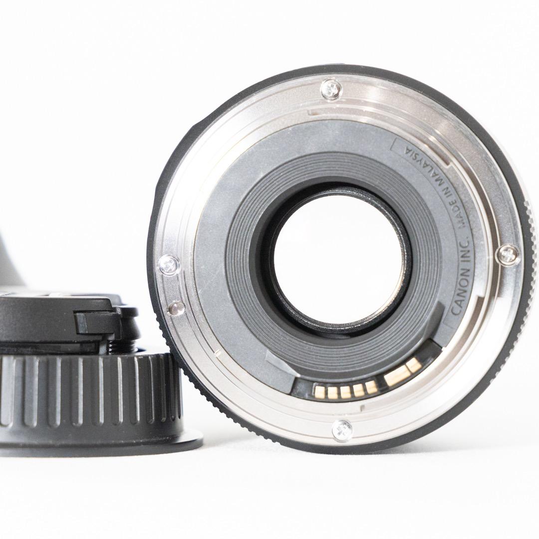 Canon EF 50mm f/1.8 STM 単焦点レンズ 社外レンズフード付