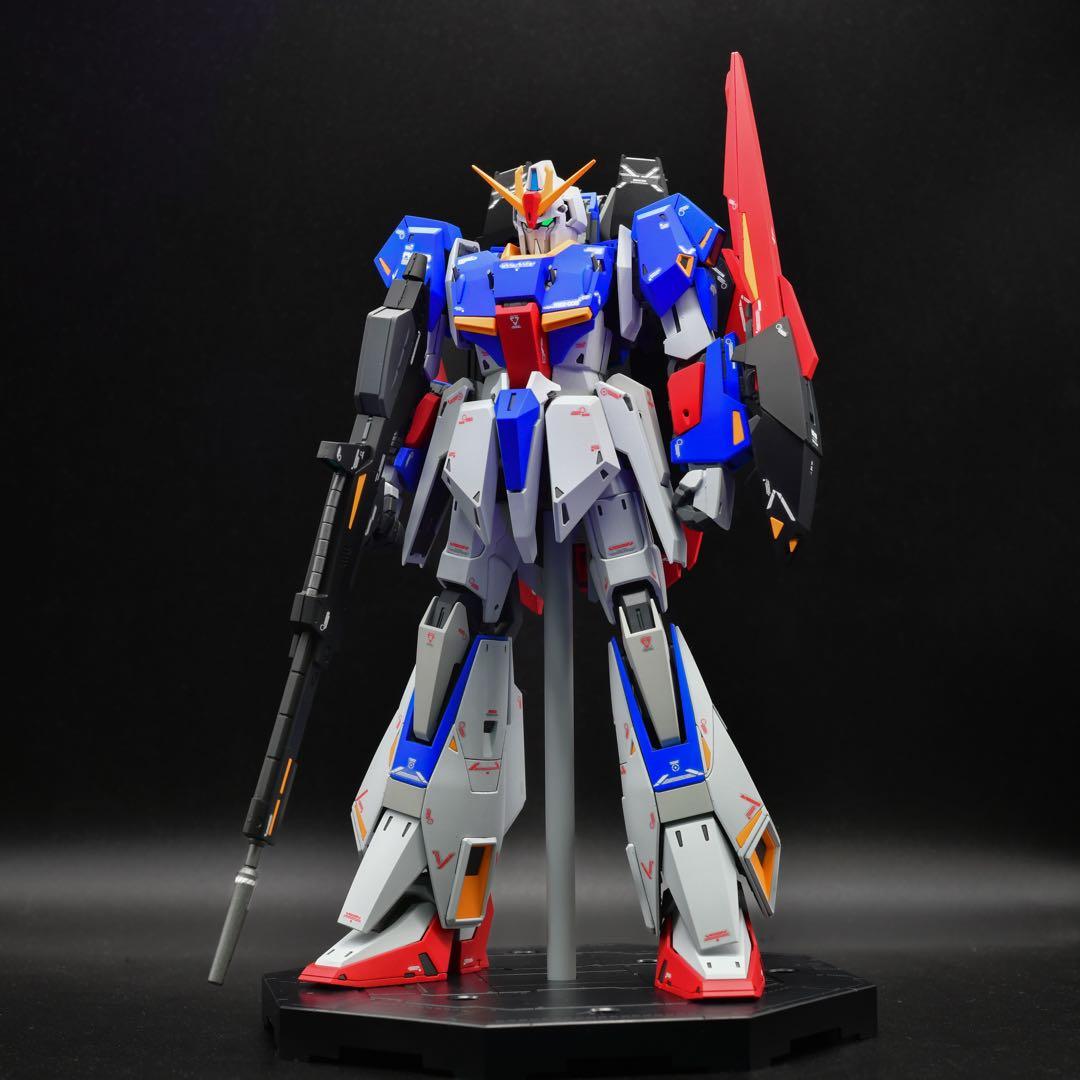 MG Zガンダムver.ka 全塗装完成品（HG ウェイブライダー付き） - メルカリ