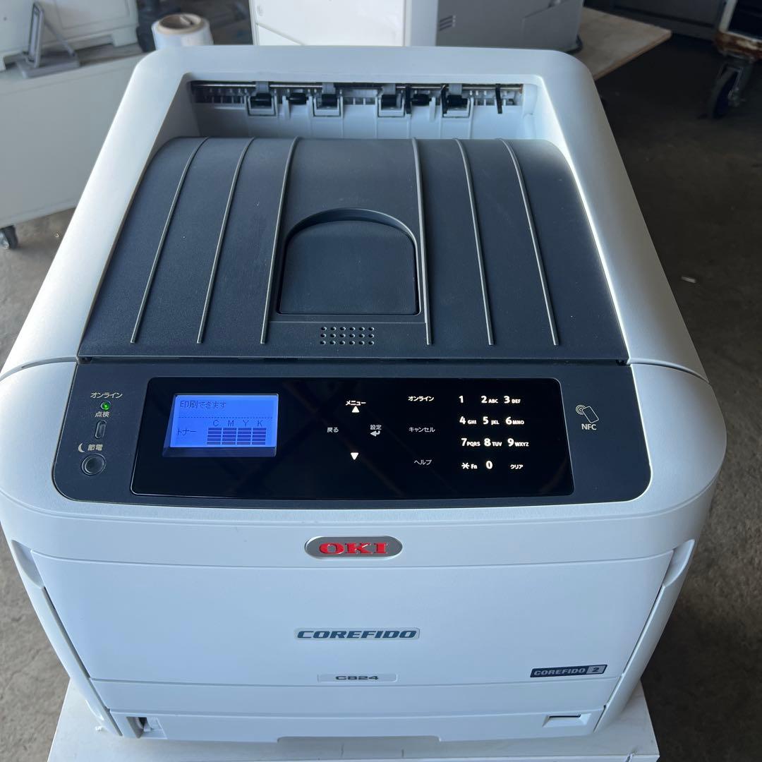 OKI CORREFIDO C824 プリンター新品同様、 沖データ A3カラーレーザープリンタ C824DN LEDプリンタ コンパクト