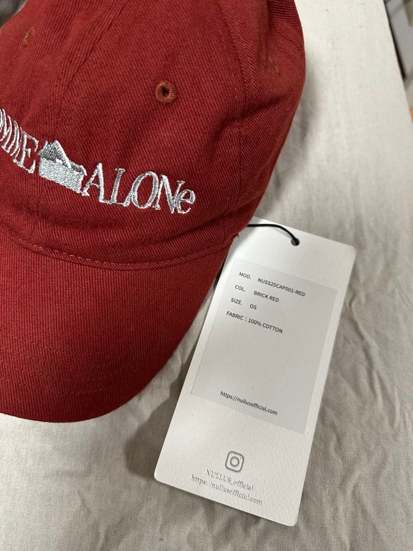 Nullus Homme Alone cap キャップ - メルカリ