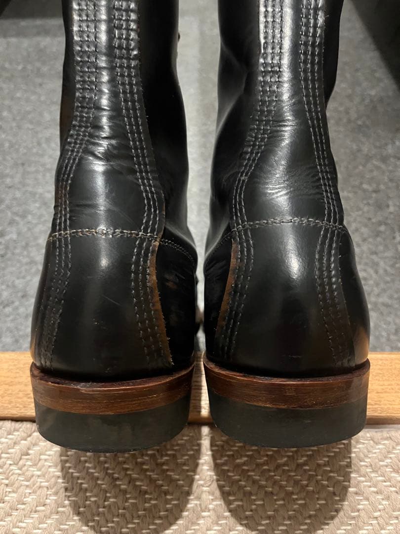 9E 110周年限定 レッドウィング 2015 ハンツマン 編み上げブーツ 茶芯