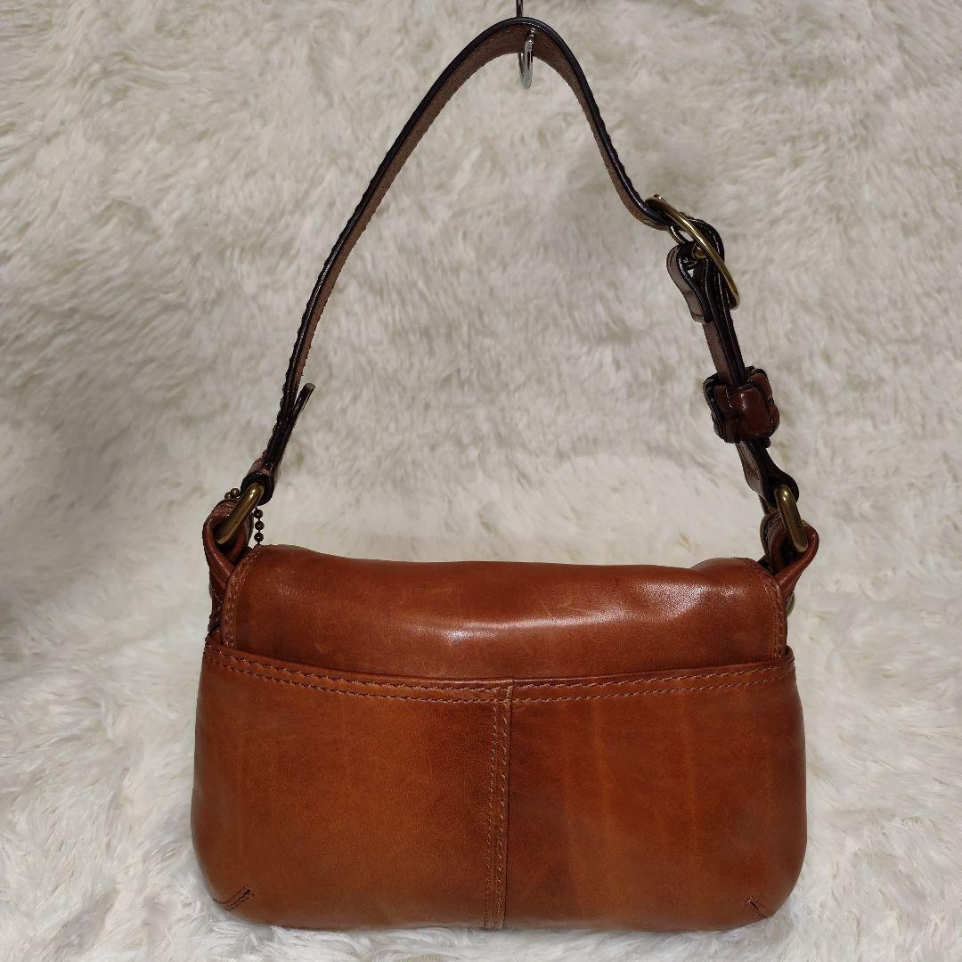 COACH ワンショルダー バッグ ホーボー ソーホー レザー ブラウン
