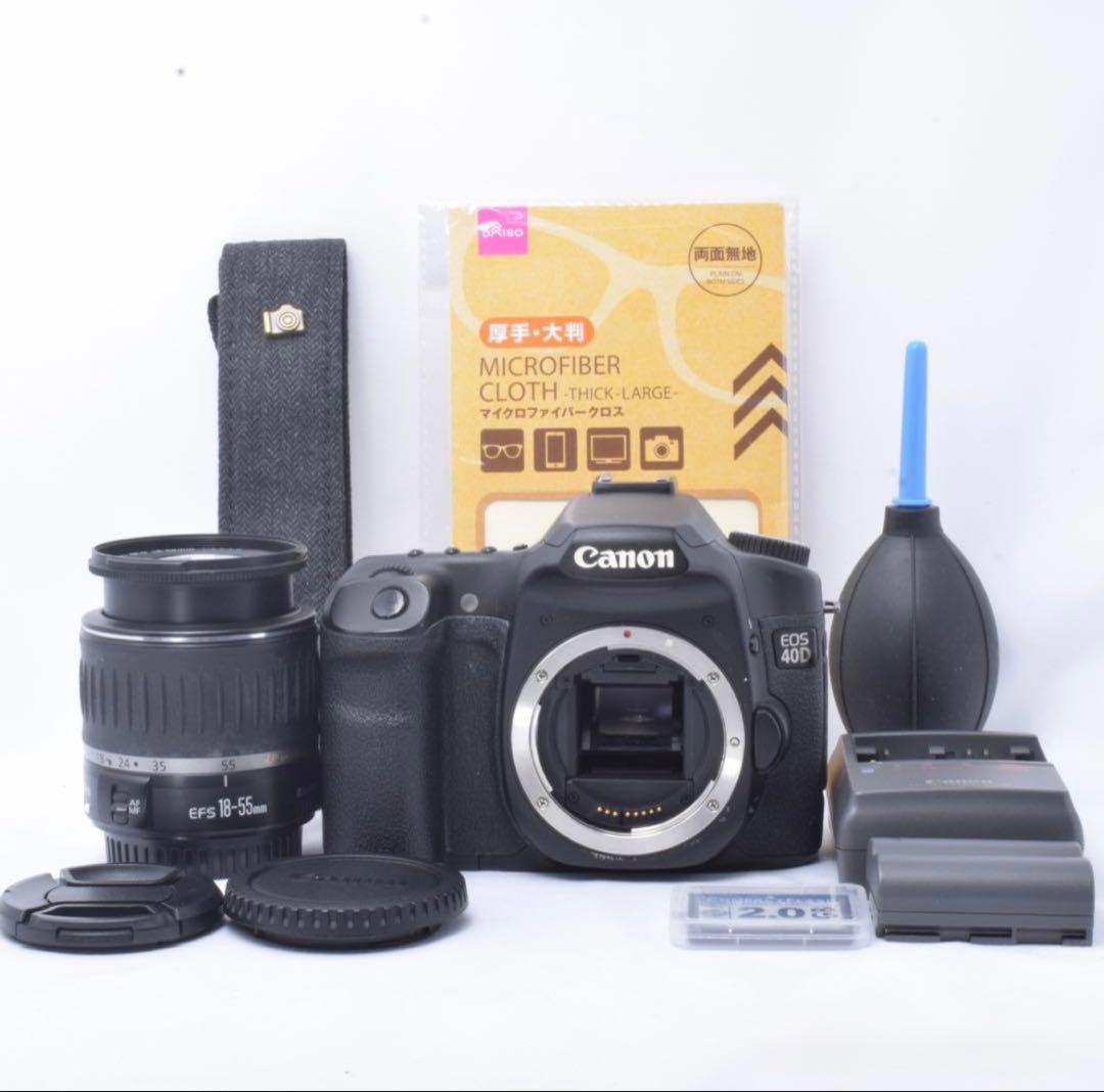✨卒業式の記念に✨Canon EOS 40D レンズセット 完動品 - メルカリ