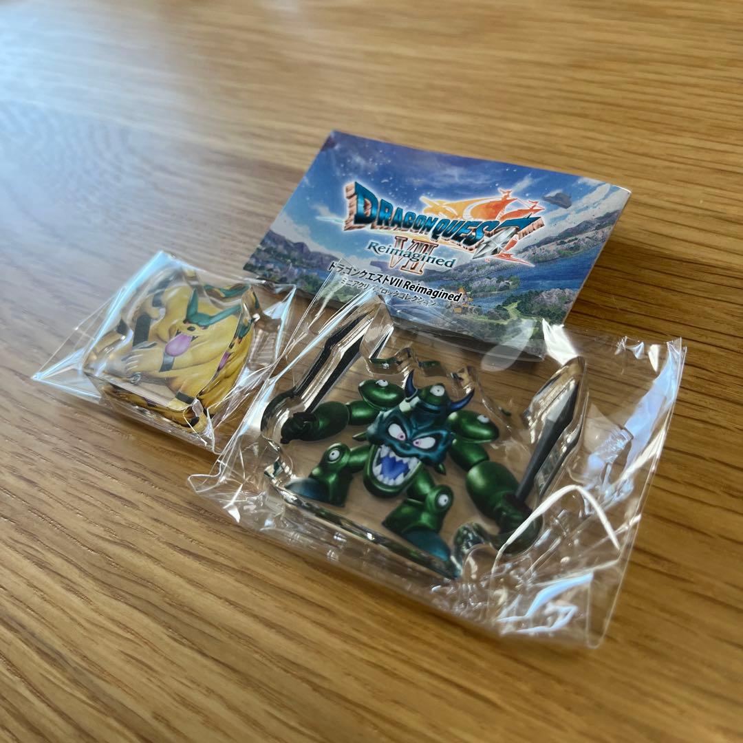 ドラゴンクエスト7 ミニアクリルブロックコレクション 2種類 - メルカリ