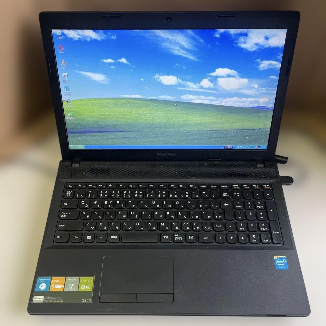 ☆格安美品☆Windows XP☆レノボ長時間バッテリー付15.6インチノート☆ ☆格安美品☆Windows XP☆レノボ長時間バッテリー付15.6インチノート