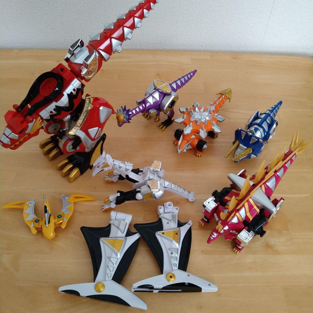 爆竜戦隊アバレンジャー合体セット バンダイ アバレンジャー DX爆竜合体シリーズ