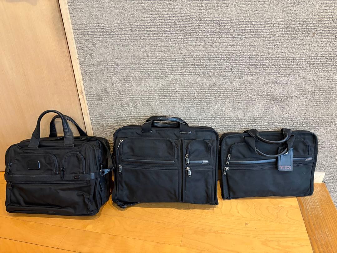 TUMI ブラック スリム•ブリーフ/ビジネスバッグ　3点セット TUMI（トゥミ） セール20%OFF 正規品5年保証 ビジネスバッグ TUMI
